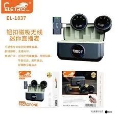 Microfone Lapela TipoC El-1837 EletroMex - Foto 2