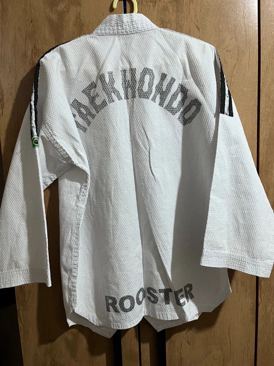Blusa Kimono Taekwondo Rooster - Branco