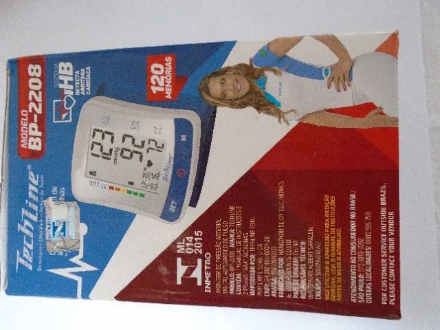 Medidor de Pressão Arterial Digital De Pulso Techline BP-2208 - Foto 5