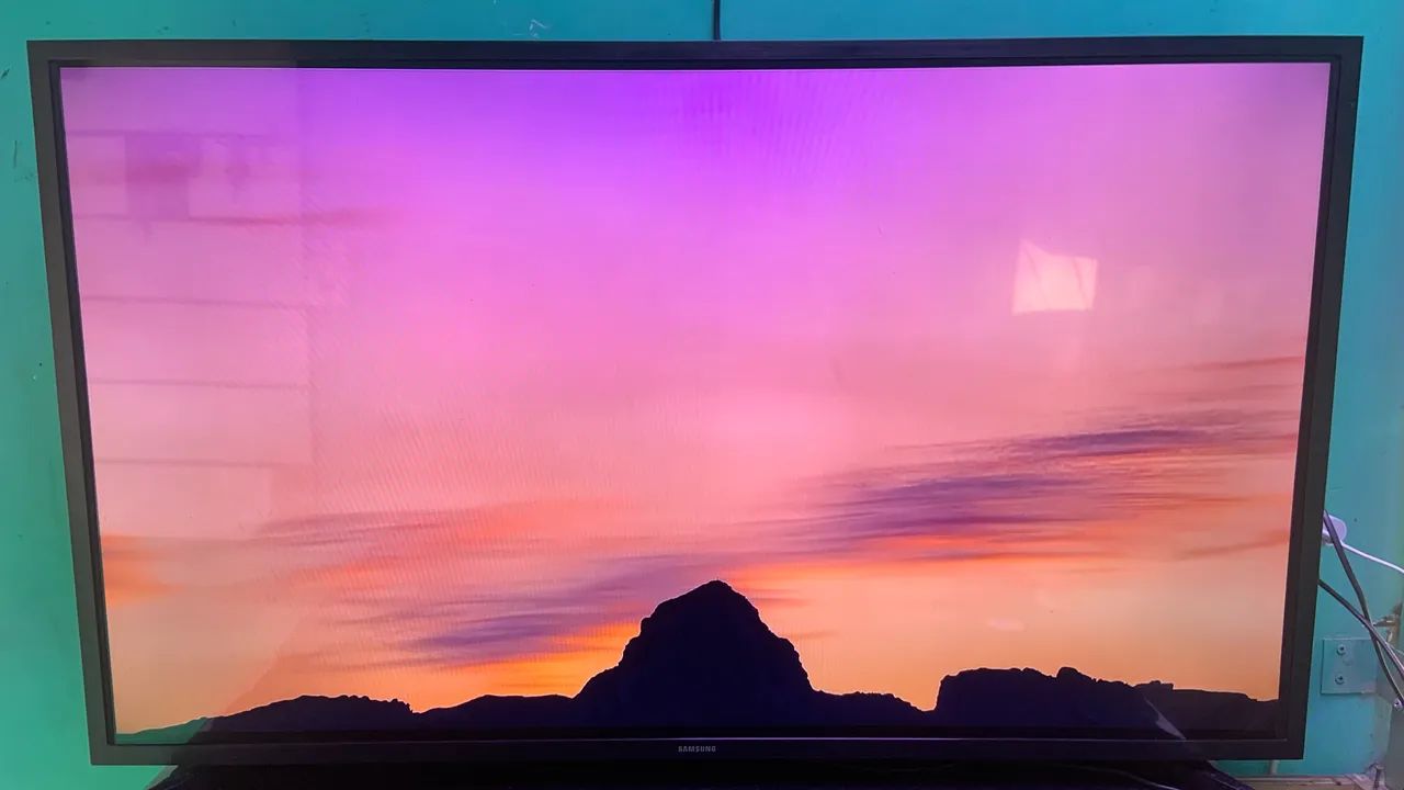 TV SMART SAMSUNG 43 POLEGADAS FUNCIONANDO 100% - Foto 2