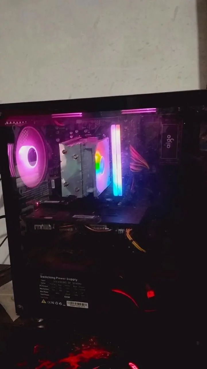 PC Gamer com LED RGB e Desempenho Incrível