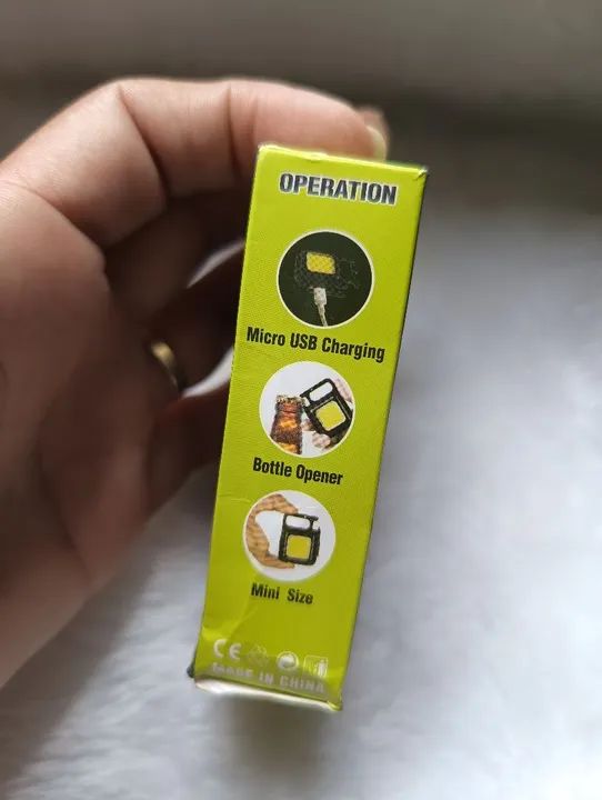 Lanterna chaveiro Recarregável  - 4 modos de iluminação  - Foto 6