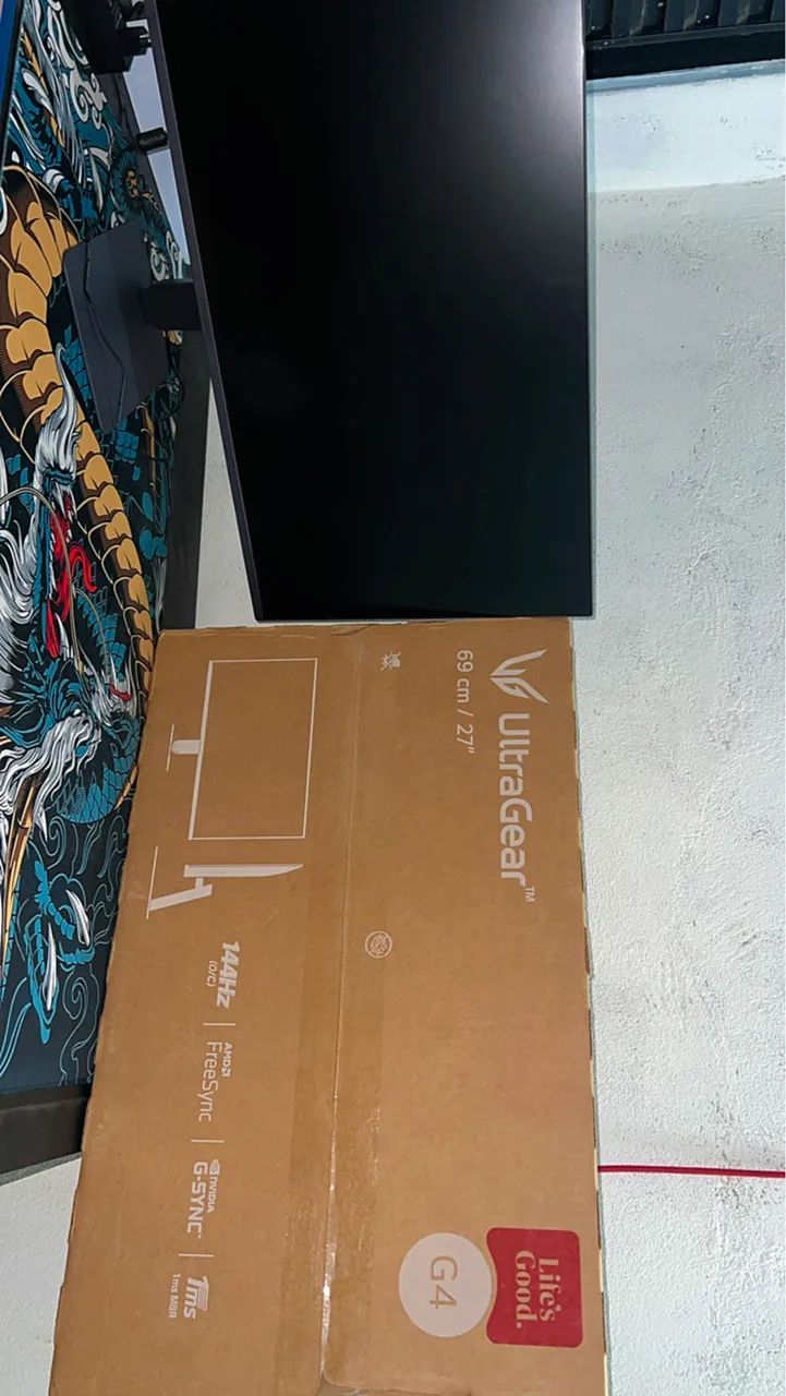 Monitor Gamer LG UltraGear 27? IPS 144Hz 1ms