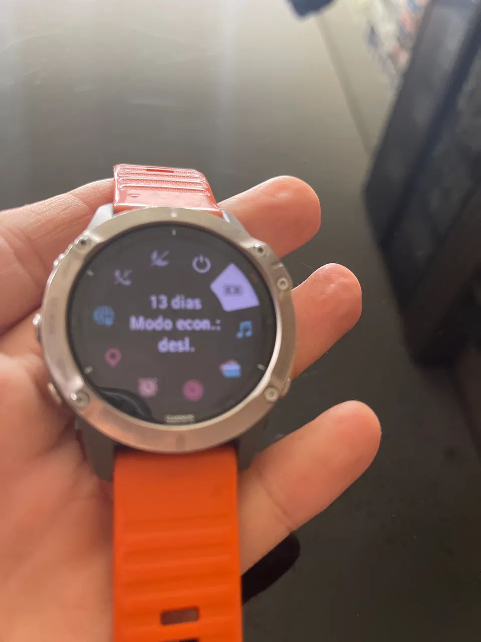 Relógio Garmin fênix 6 shapphire  - Foto 5