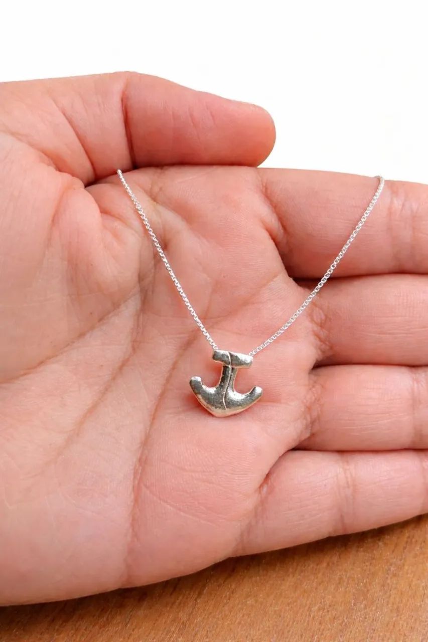 Cordões de prata com pingentes  - Foto 4