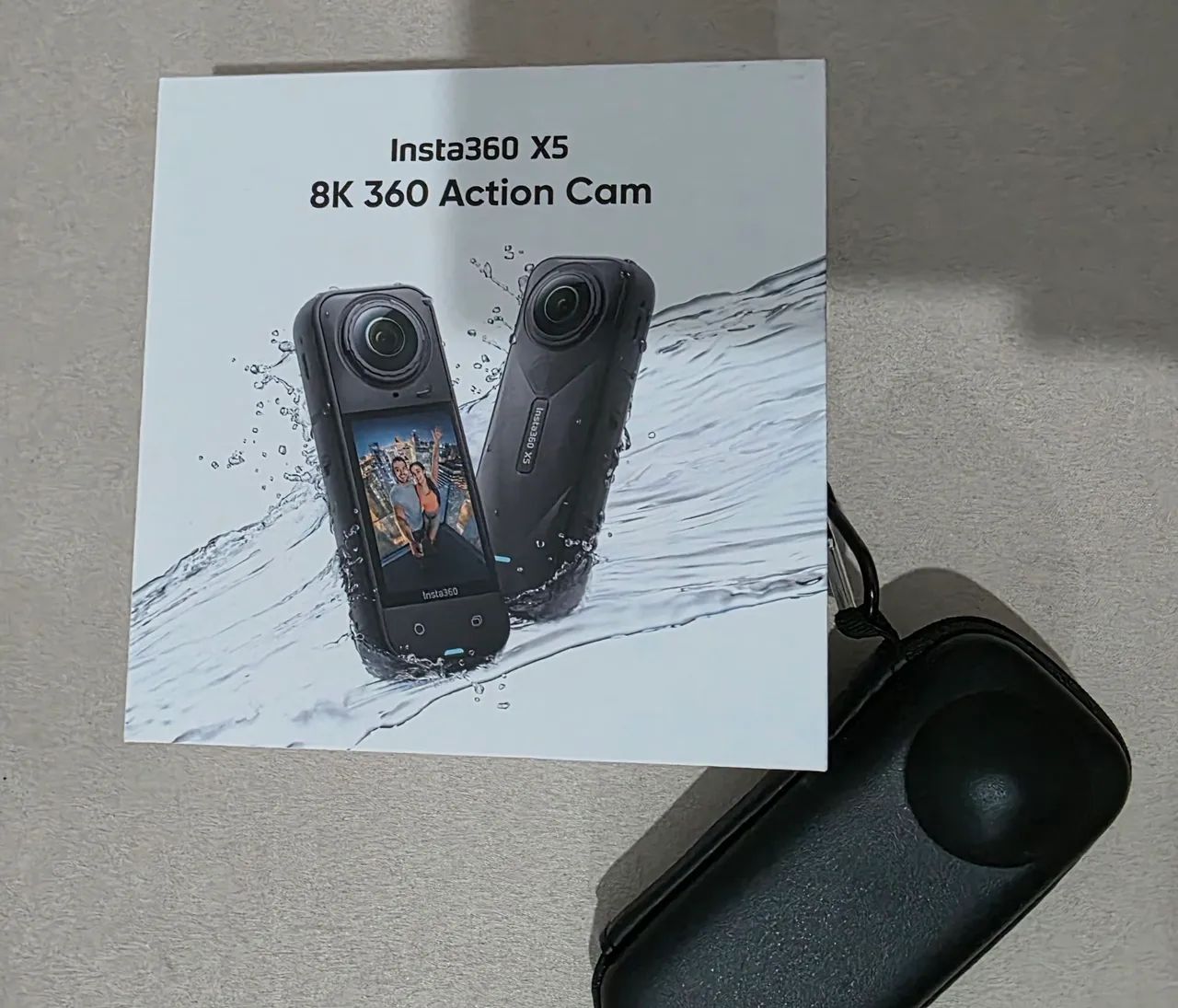 Insta360 X5 8K 360 Action Cam - Kit completo com diversos