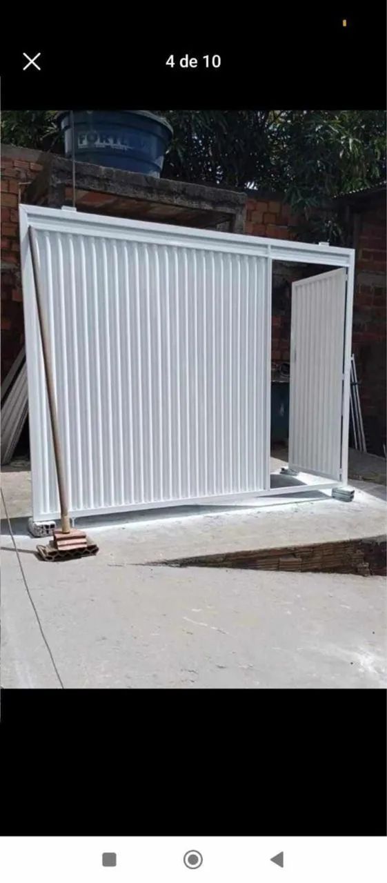Portão galvanizado  - Foto 2
