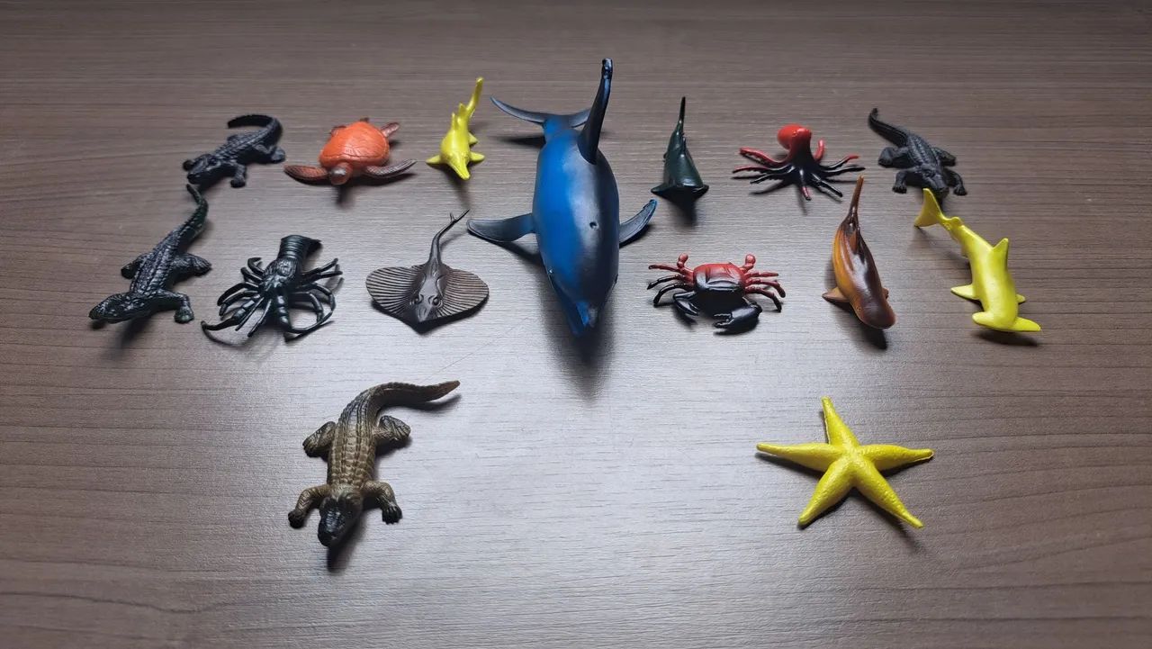 Brinquedo: Animais Aquáticos!!!