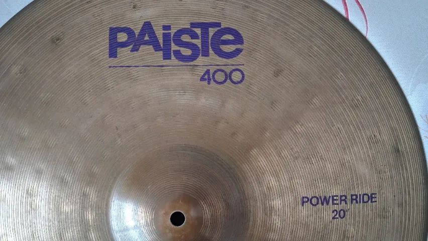 Prato de condução Power Ride Paiste 20 polegadas - Foto 3