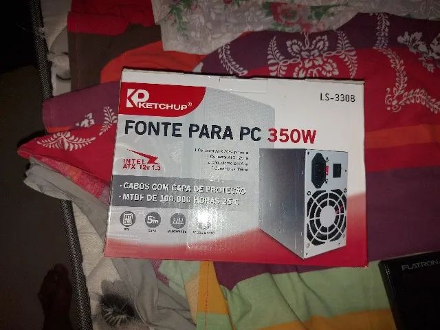 Fonte para PC seminova no precinho para desapegar rapido.