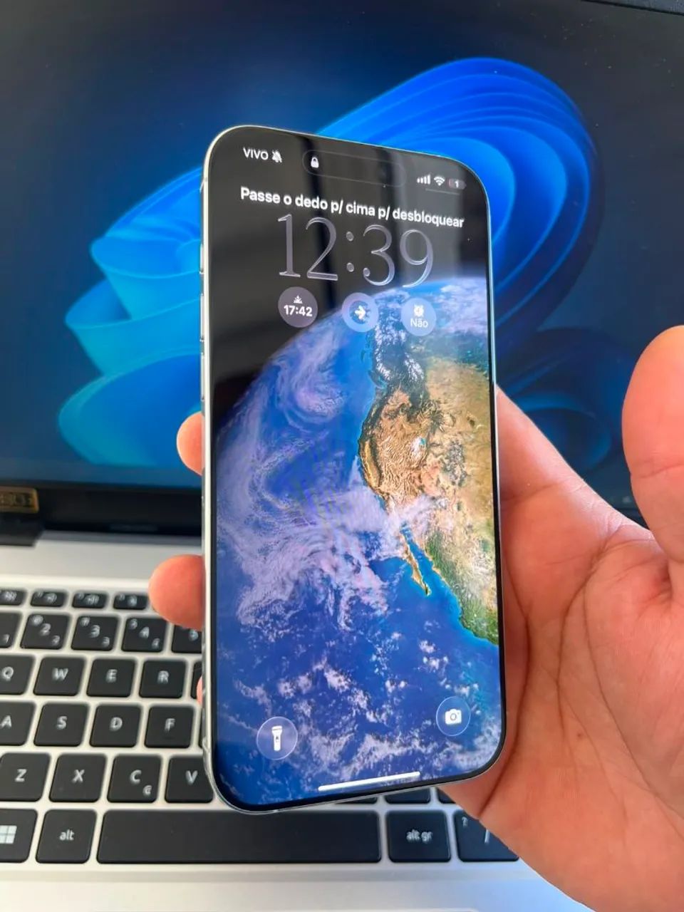 iPhone 16 Pro Max 256Gb impecável Caixa e Cabo  - Foto 2