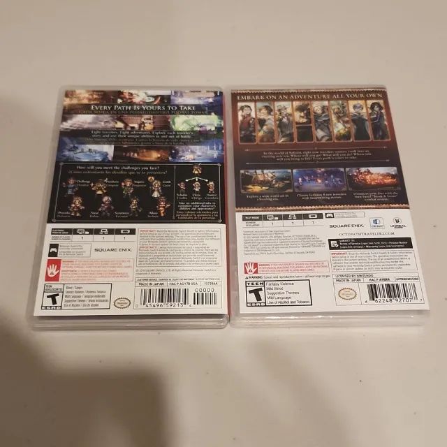 Octopath Traveler 1 + 2 Switch - Jogos de Vídeo Game - Núcleo
