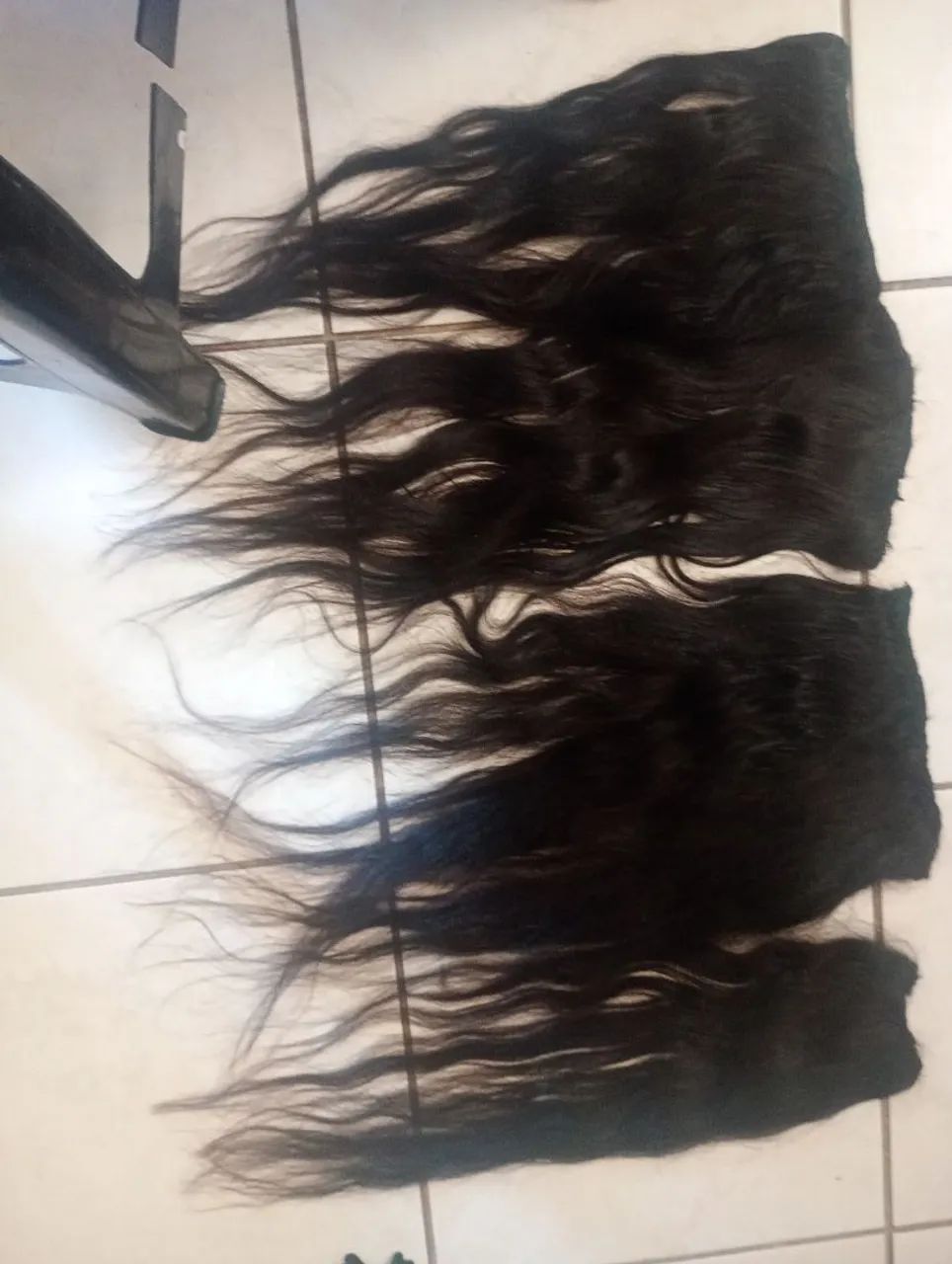 Cabelo humano 55cm
