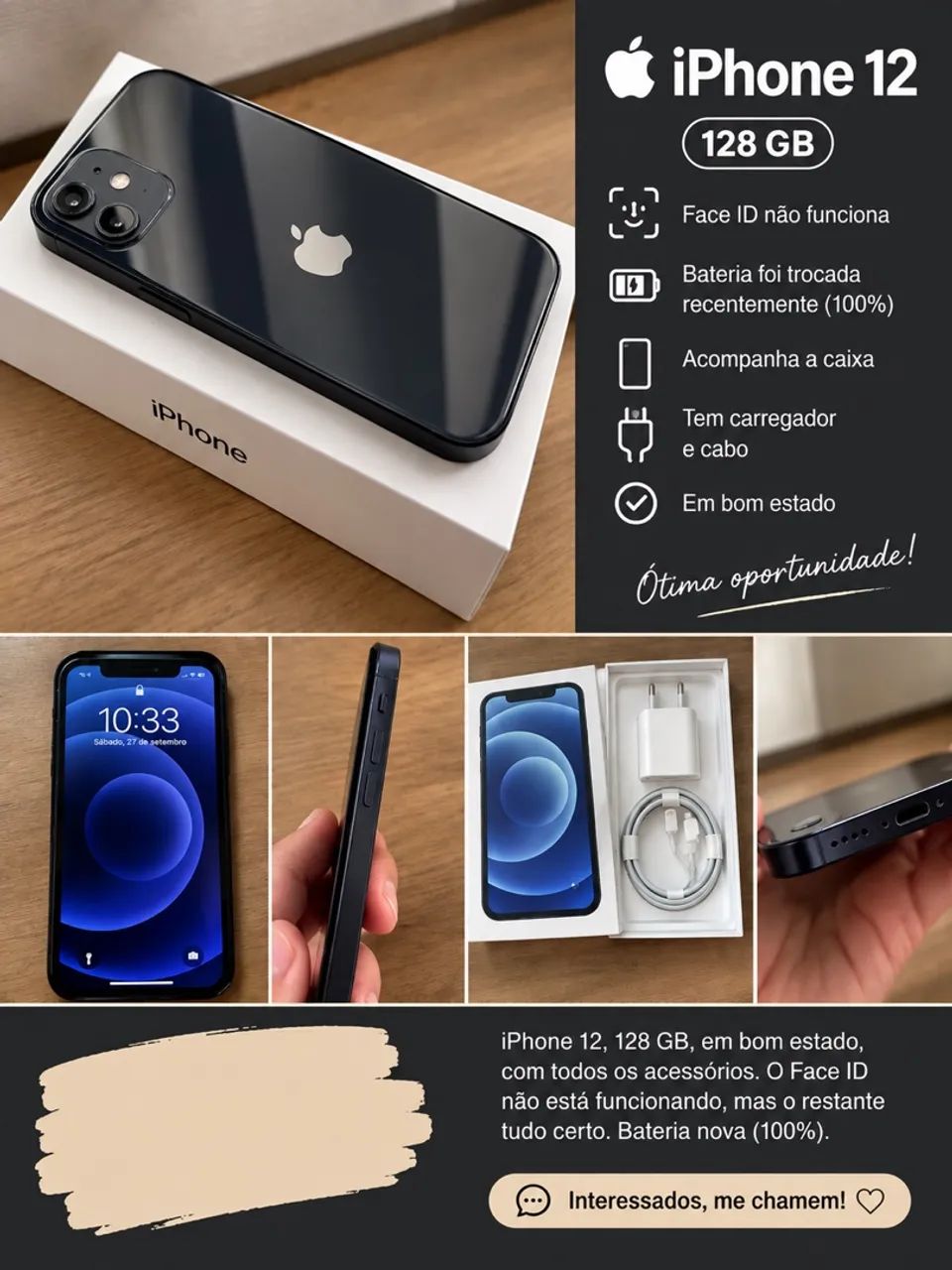 iPhone 12 128 gigas