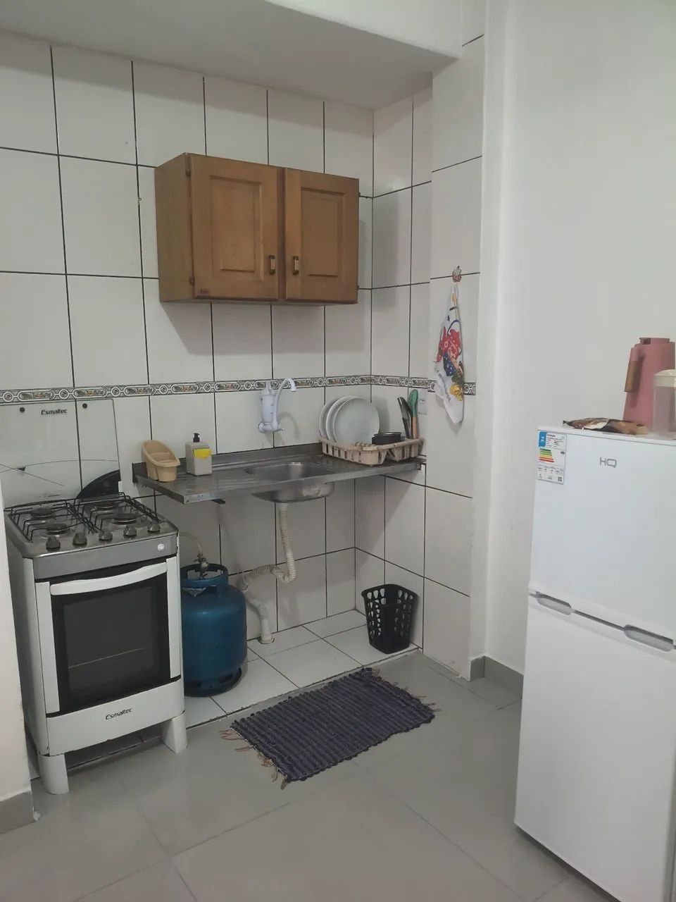 Ap.mobiliado.p.solteiro com água e luz  - Foto 4