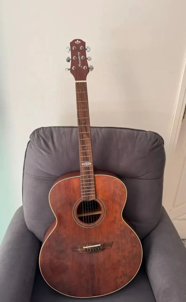 Violão Strinberg na Caixa, Nunca Usado, perfeito estado!