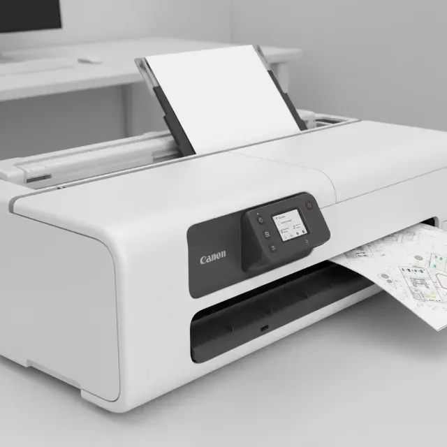 Impressora Plotter Canon Tc-21 Branco - Nova