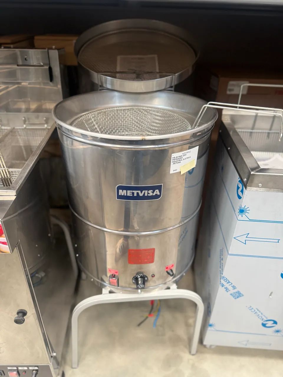 FIE-20 MAX FRITADEIRA INDUSTRIAL ELÉTRICA - METVISA