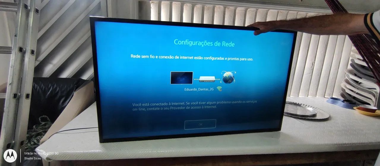 Smart TV LED Samsung de 46 polegadas, - Foto 2