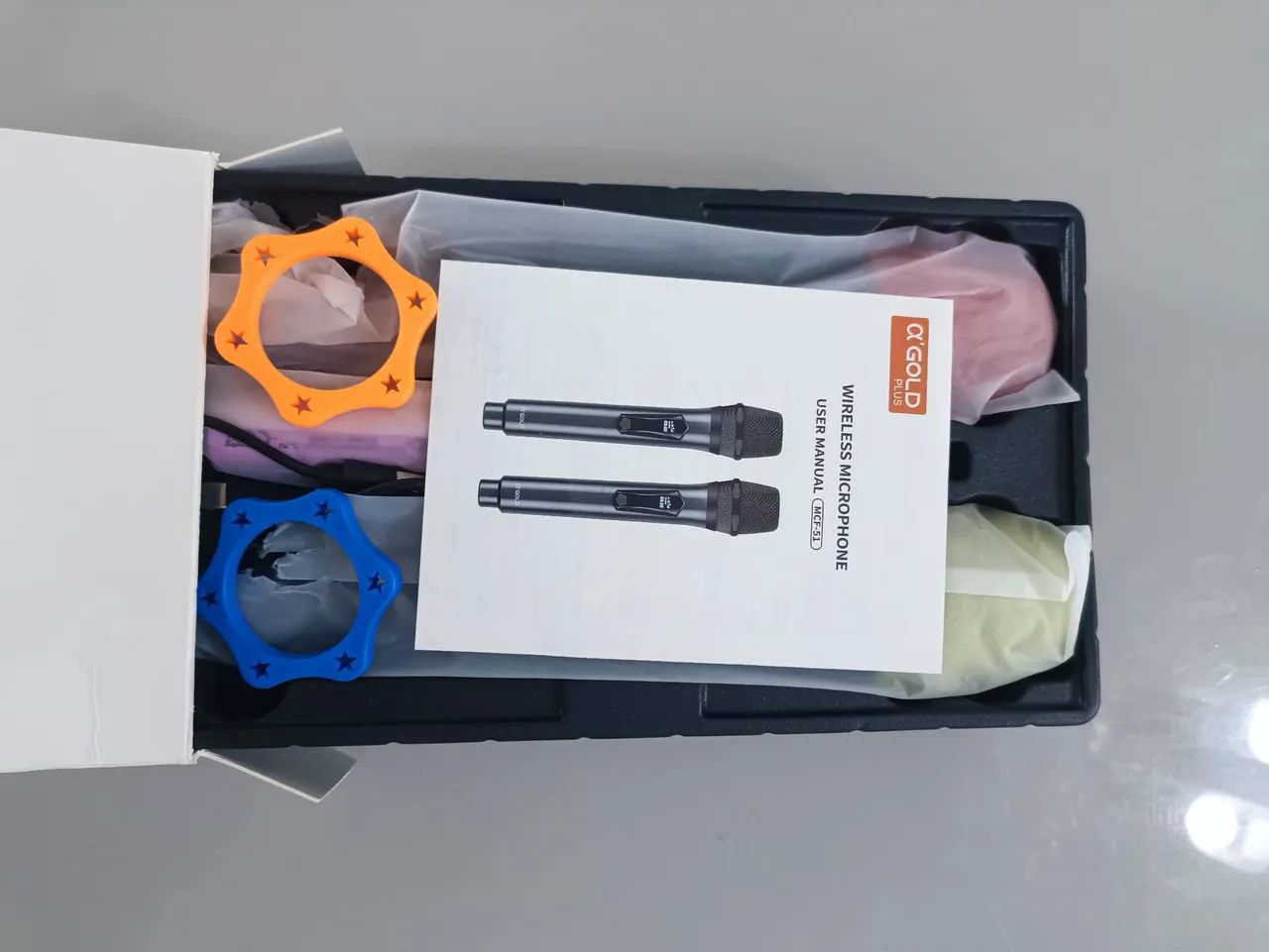 Kit de microfones sem fio, marca A'Gold, uso profissional - Foto 2