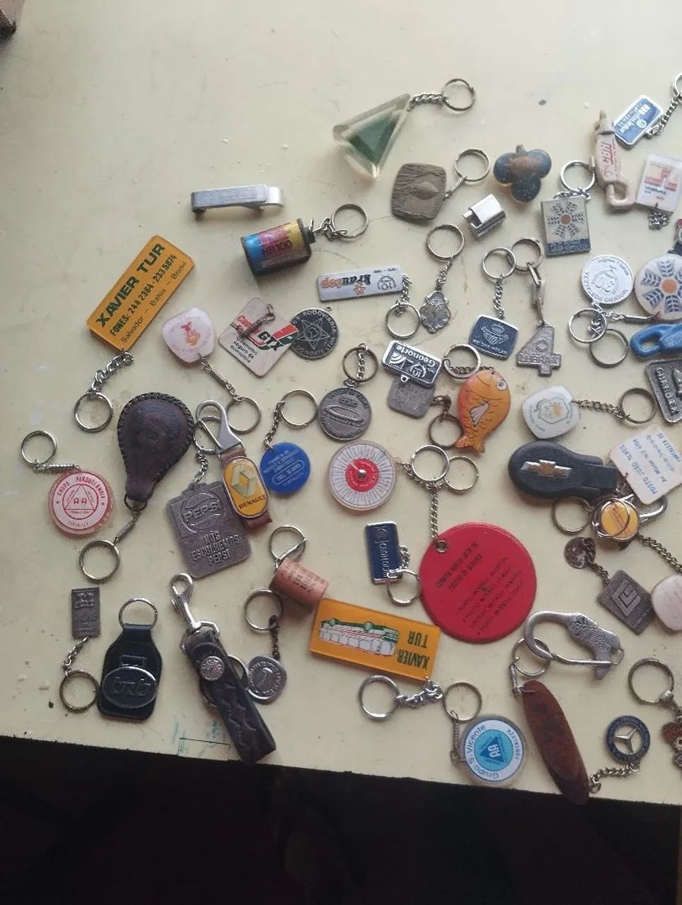 Coleção de chaveiros antigos - Foto 4