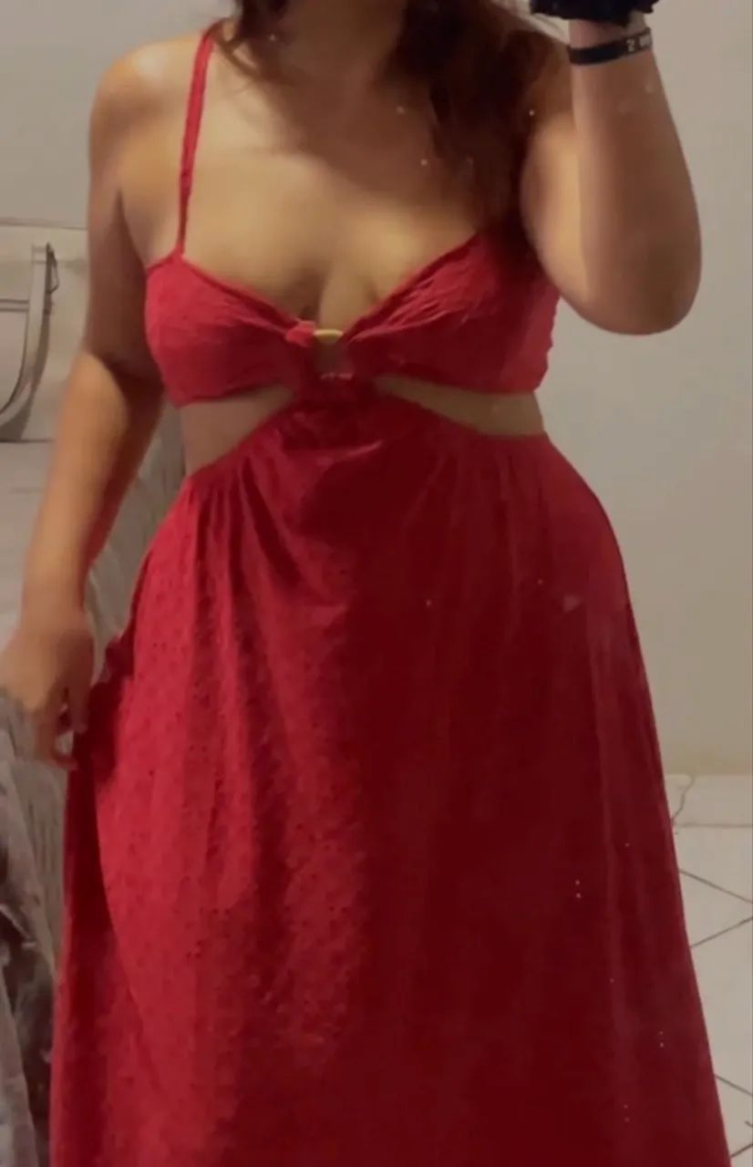 Vestido Longo Vermelho