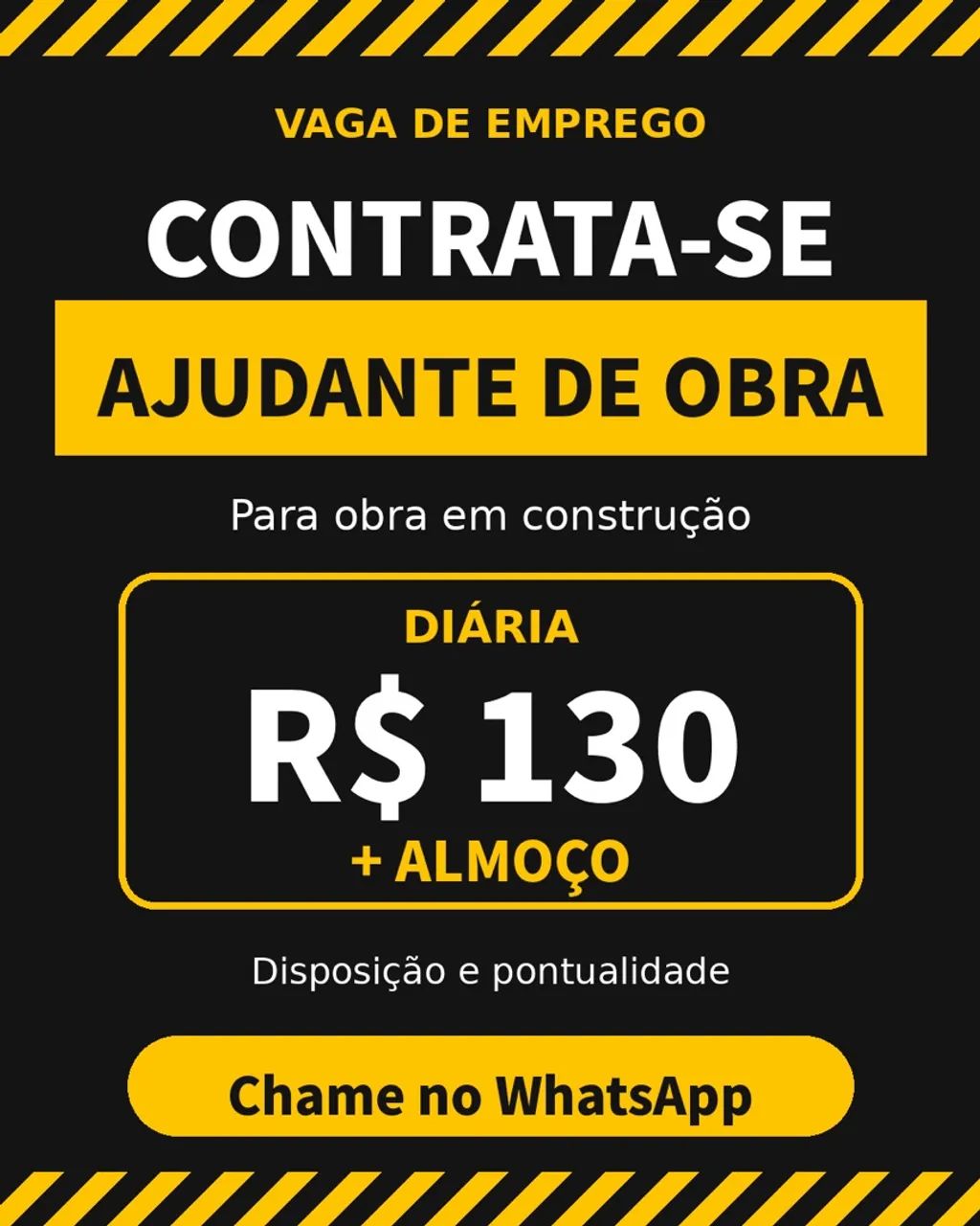 Ajudante de Obra