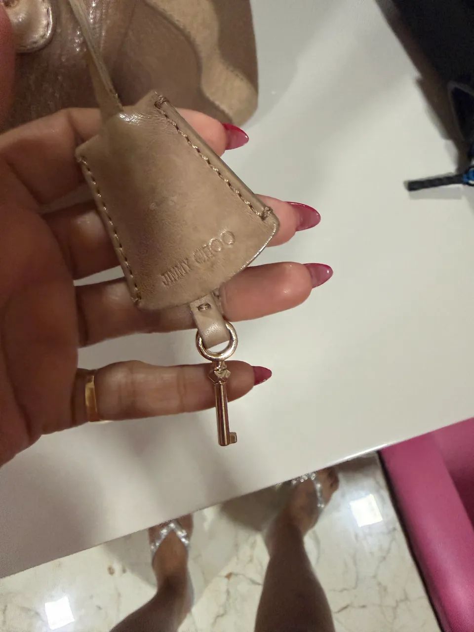 Bolsa original Jimmy Choo - Foto 4