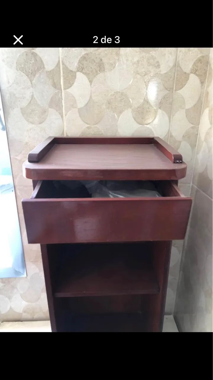 Mesa antiga para telefone  - Foto 2