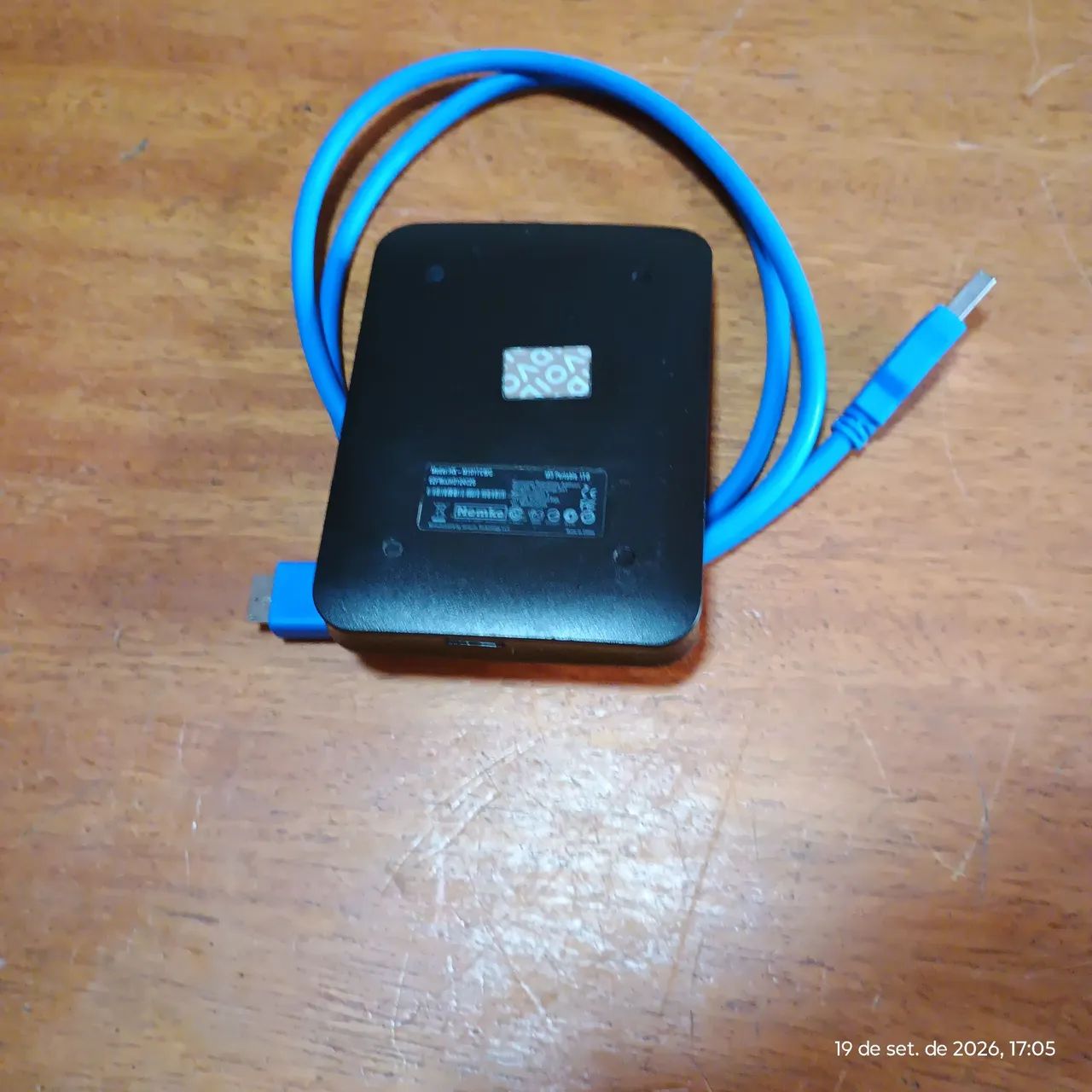 HD externo Samsung 1TB+cabo de conexão  - Foto 4