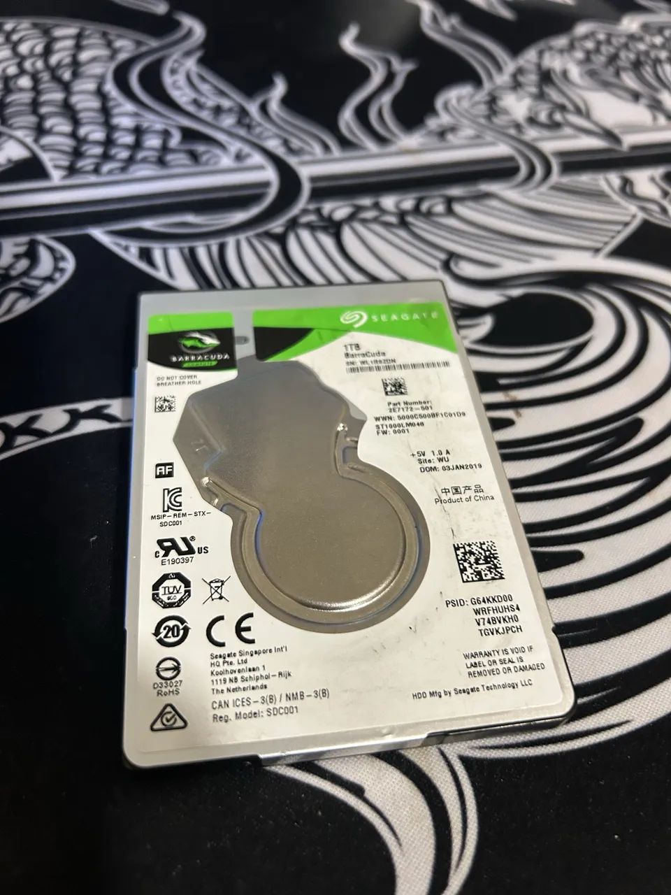 HD Seagate 1TB