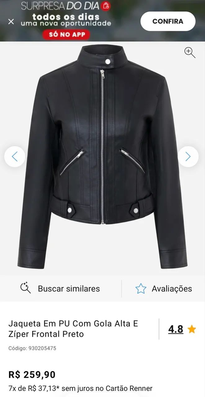 Jaqueta pu Renner  - Foto 2
