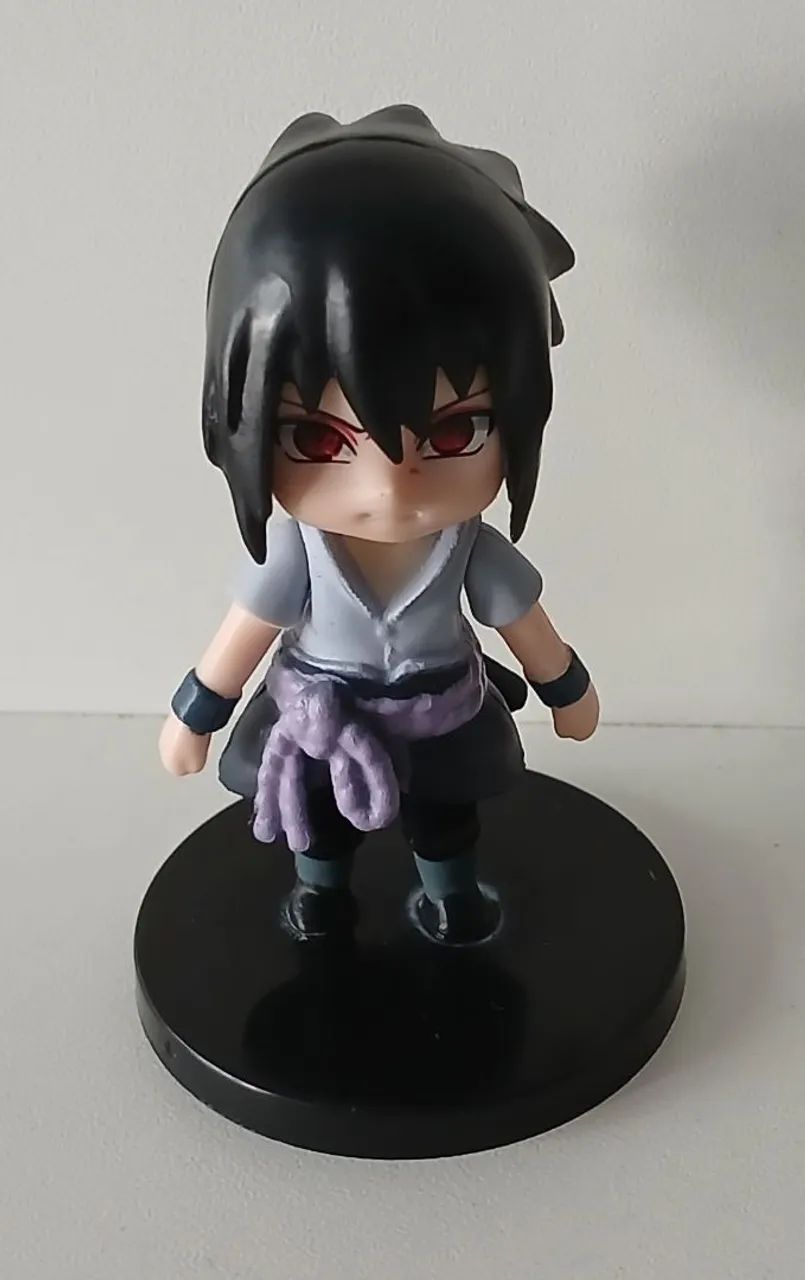BONECO ACTION FIGURE MINIATURA SASUKE UCHIHA NARUTO SHIPPUDEN