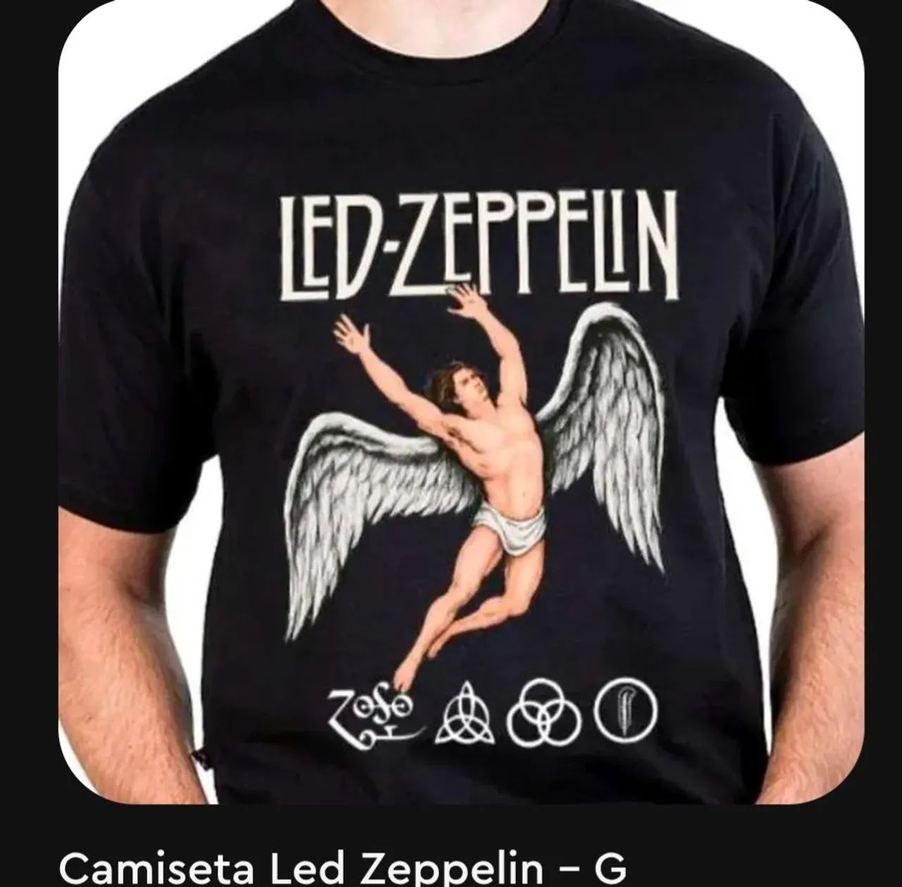 2 camisetas de Rock Clássico - Bandas variadas - Foto 2