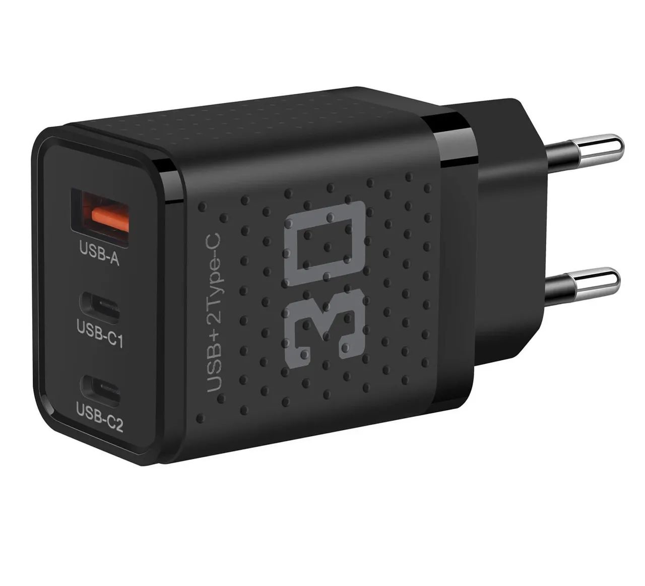 Carregador 30w USB Tipo C 3 portas
