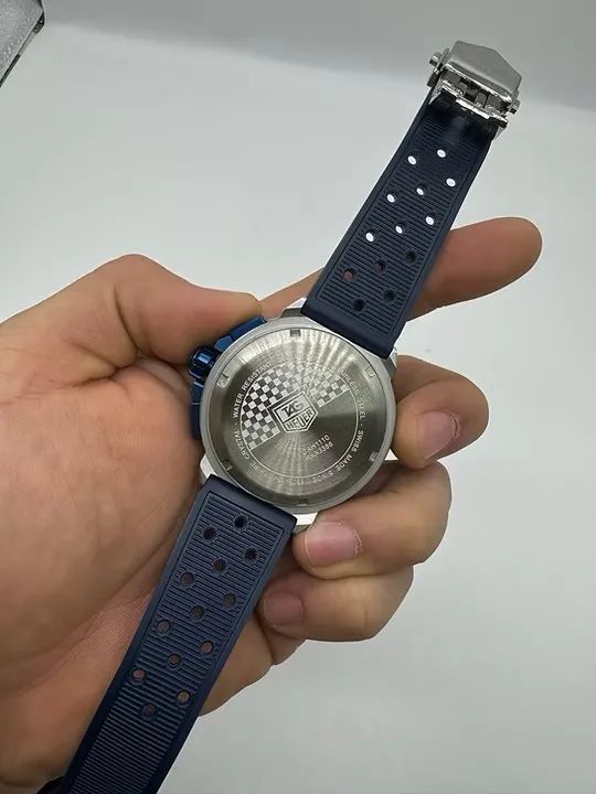 Relógio Tag Heuer Novo tamanho 44mm fecho ajustável  - Foto 4