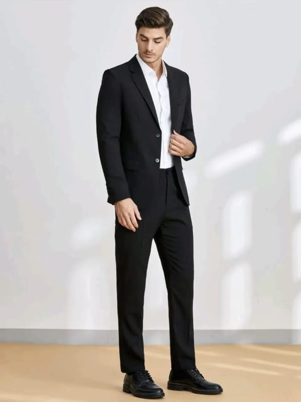 Terno Masculino Preto Manfinity - Foto 3