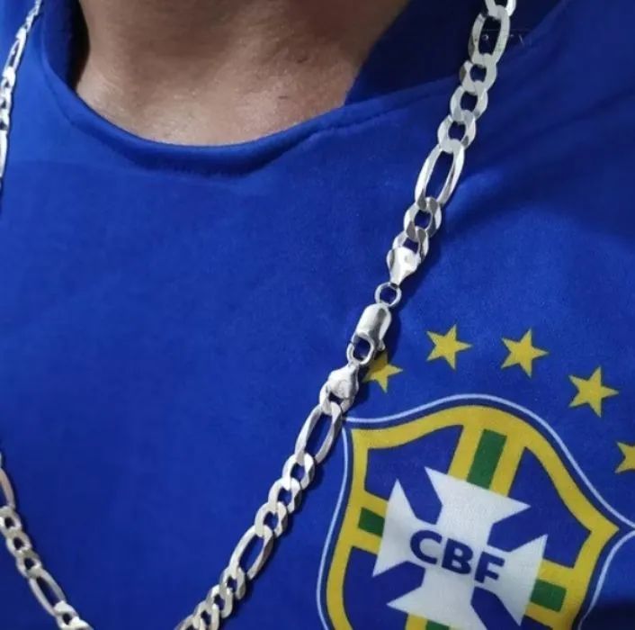 Cordão de prata 925 um ano de uso - Foto 2