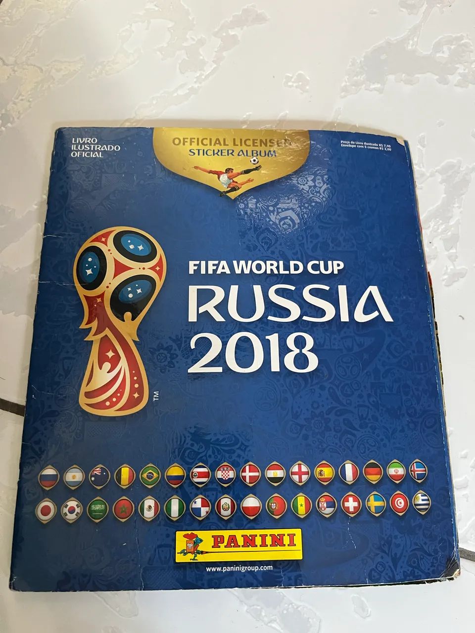 ÁLBUM COPA 2018, 90% COMPLETO