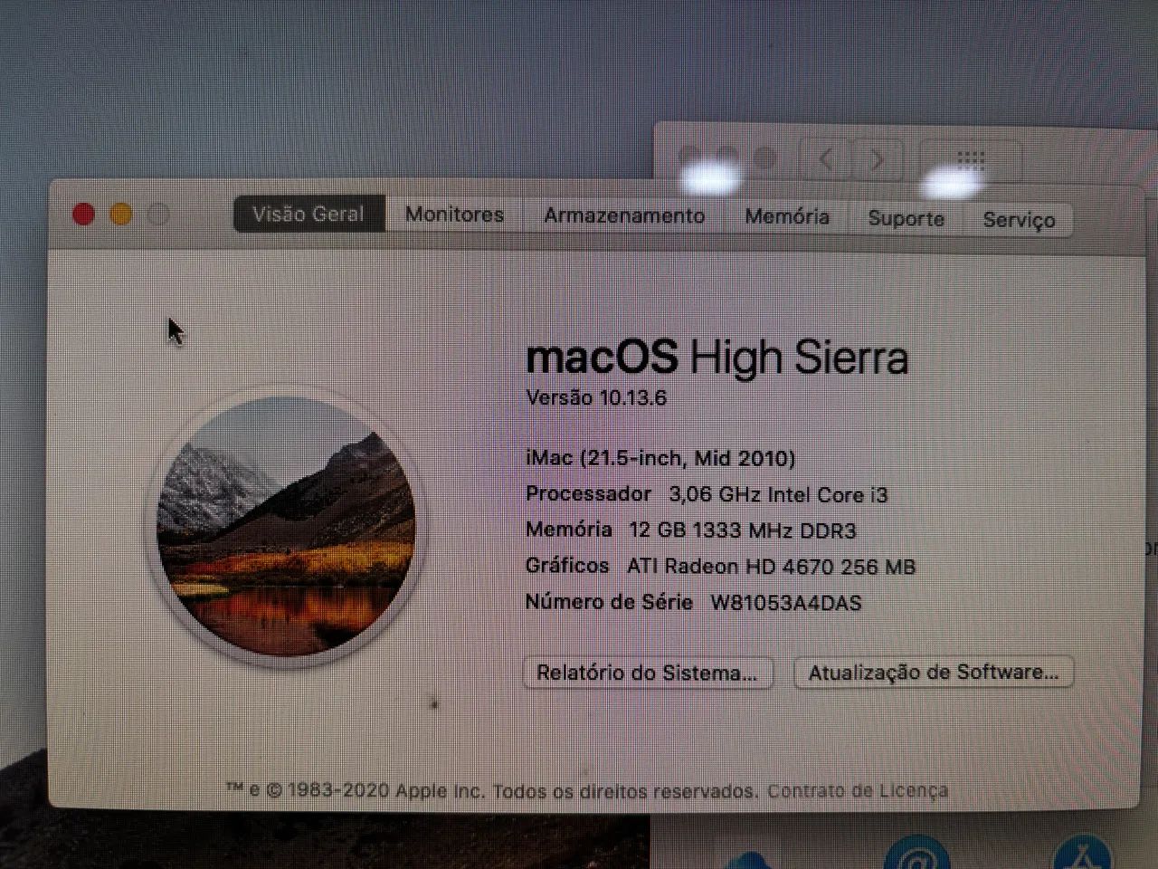 iMac 21,5 pol. i3 500HD RAM 12GB - Foto 5