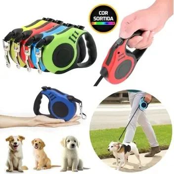 Guia Retrátil para Cães - Foto 2
