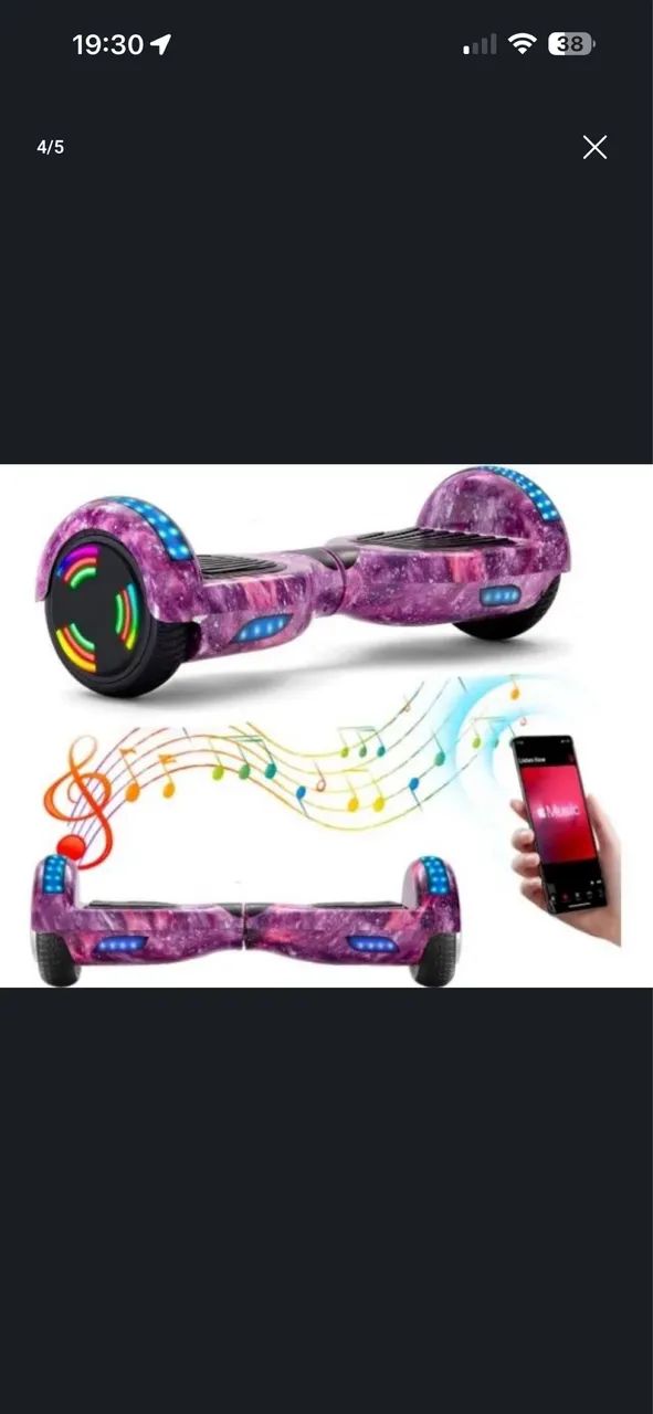 Skate Elétrico - hoverboard - Foto 4