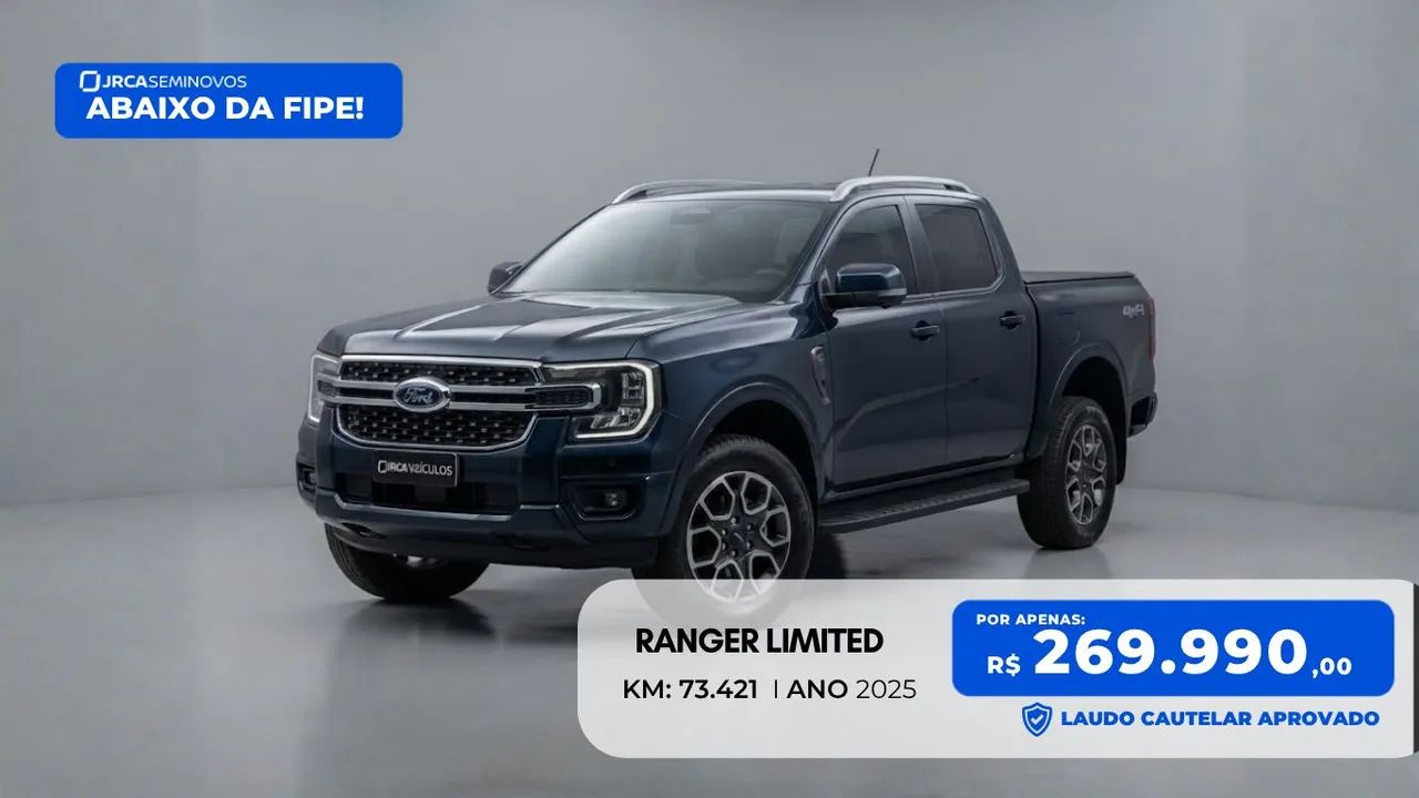 Ford Ranger CD LIMITED 4X4 3.0 AT 2025