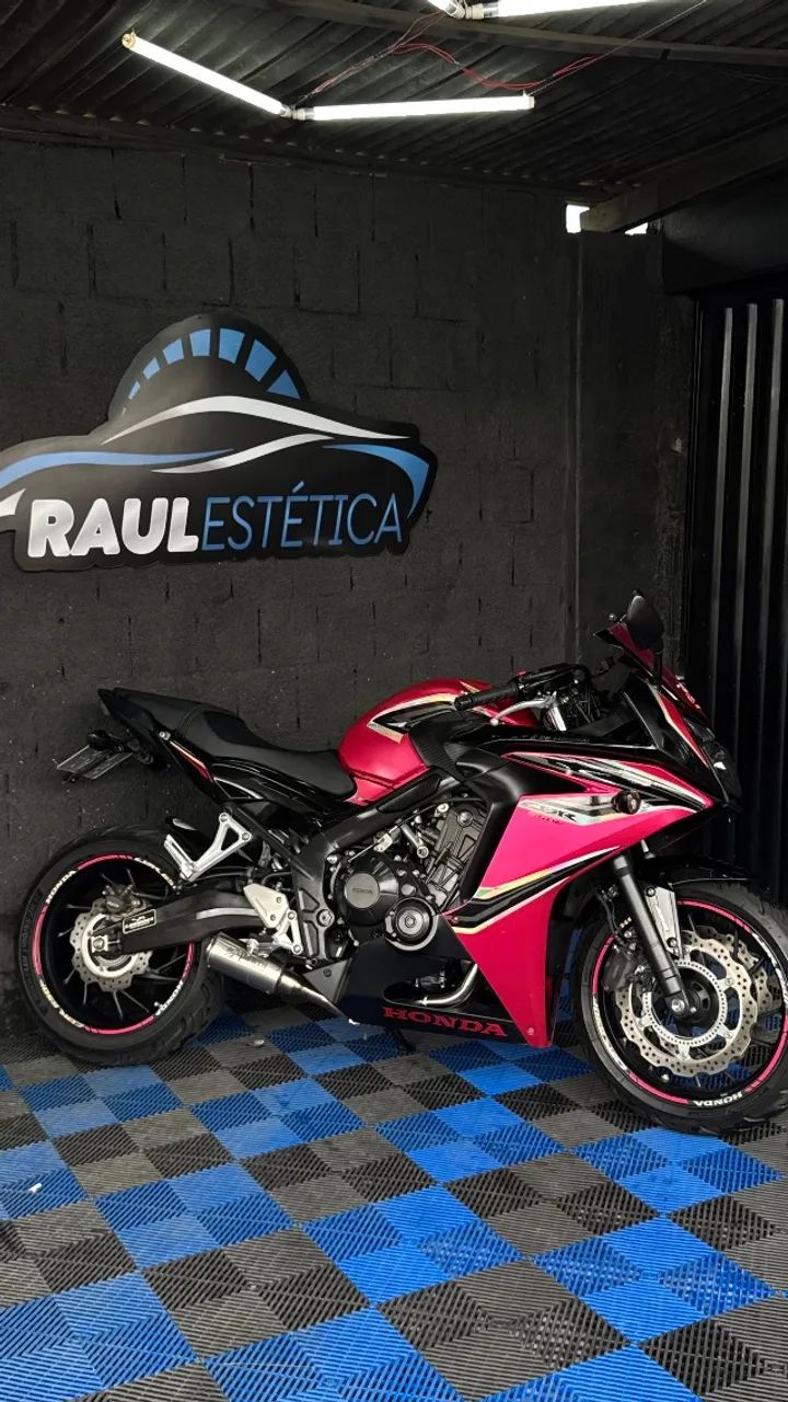 Vende-se CBR650F 2019 ABS Rosa - Foto 3
