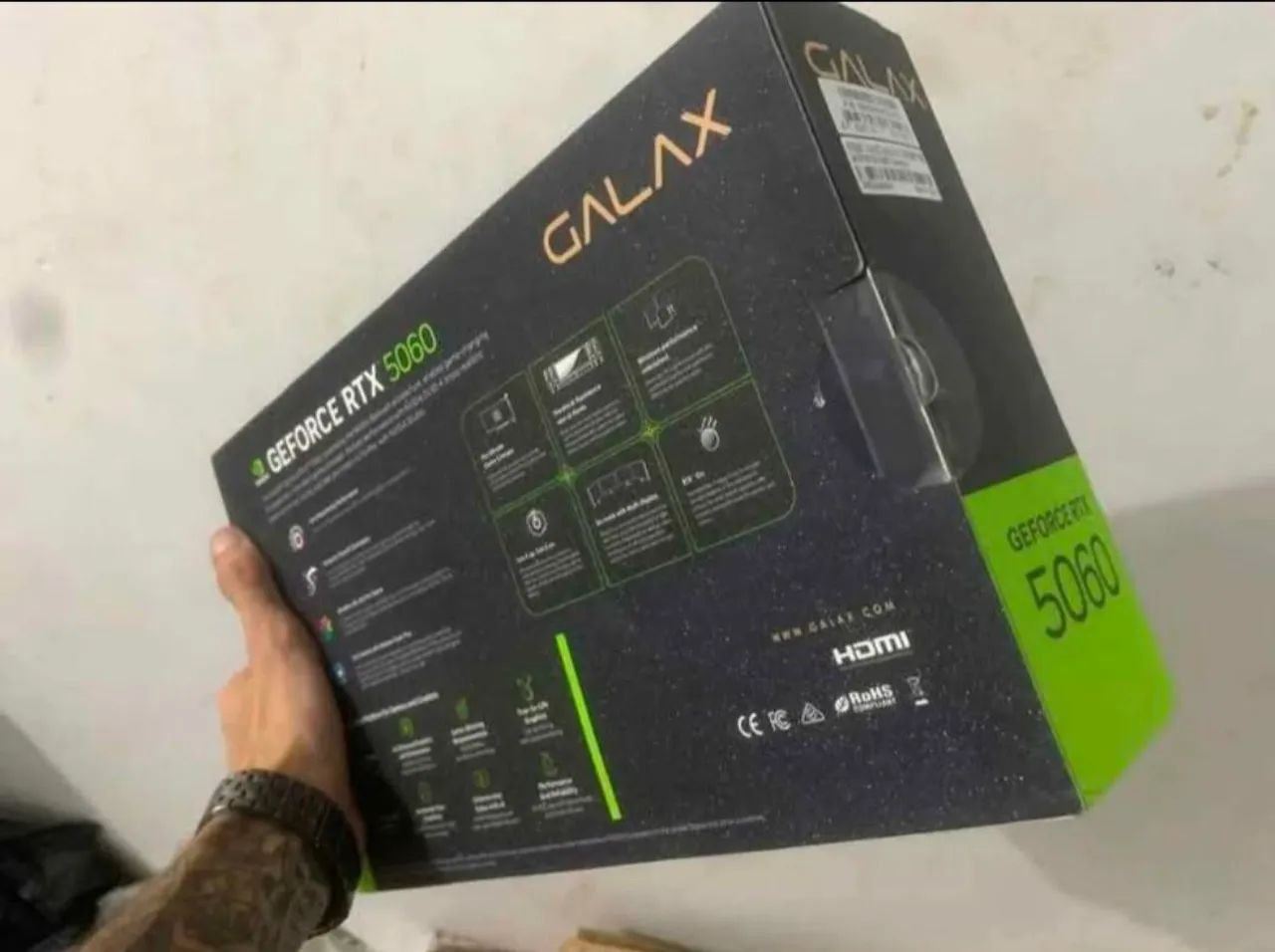 RTX 5060 - NOVA, LACRADA NA CAIXA, NF  - Foto 3