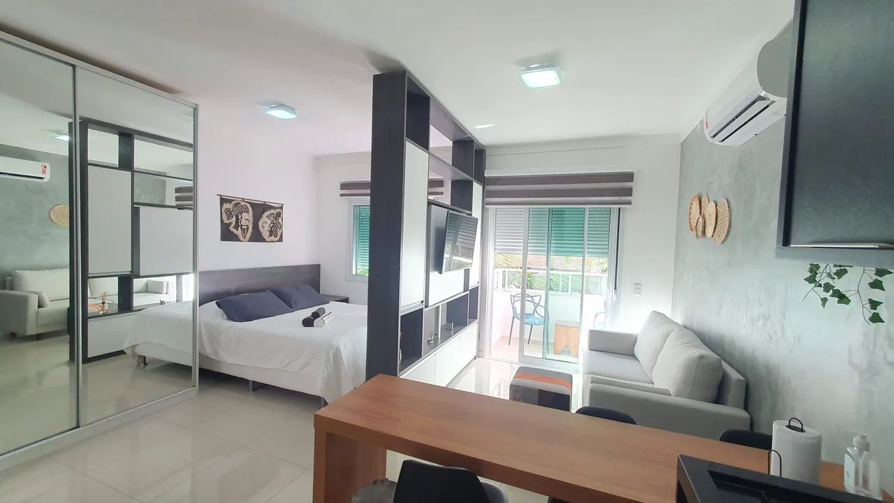 Apartamento MOBILIADO 1 dorm, na Lagoa da Conceição, Florianópolis/SC - Foto 4