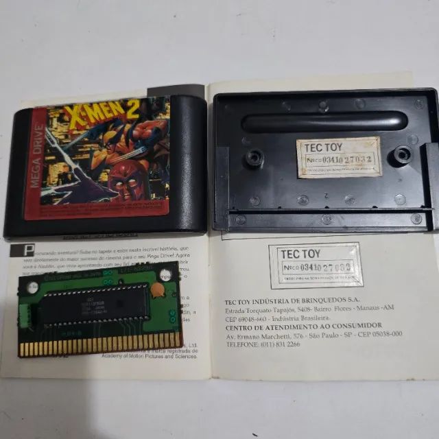 X-men 2 - Sega Mega Drive Tectoy completo - Jogos de Vídeo Game