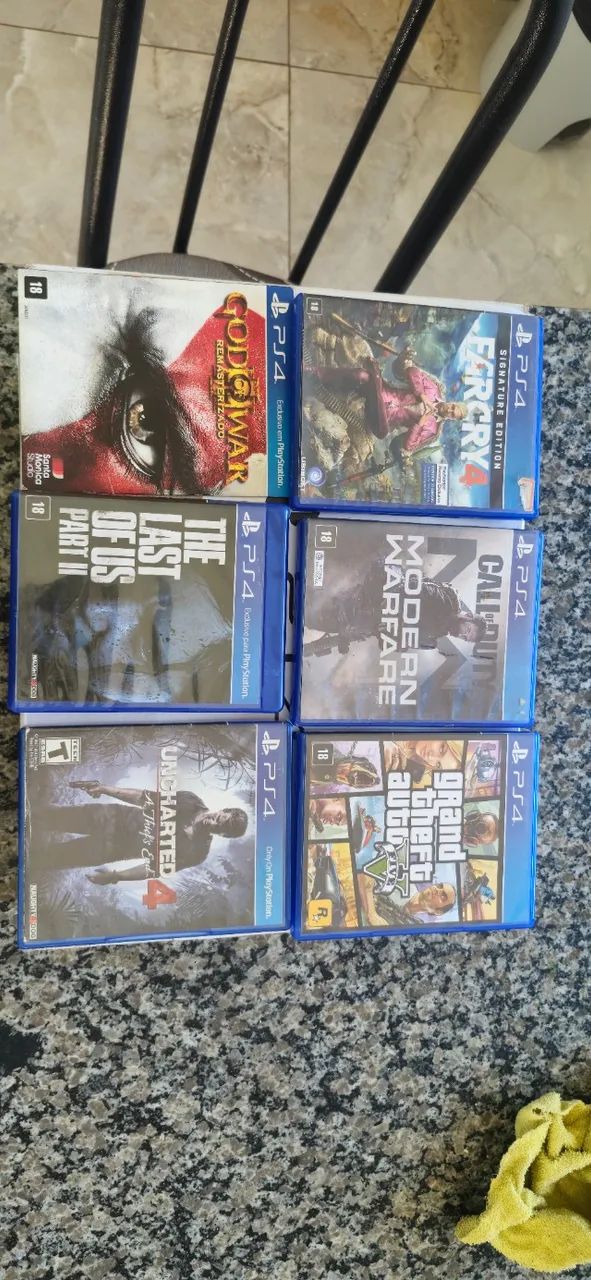 Jogos PS4 