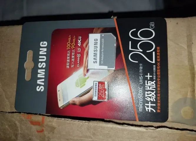 Cartão micro sd Samsung evo 256gb original! - Foto 3