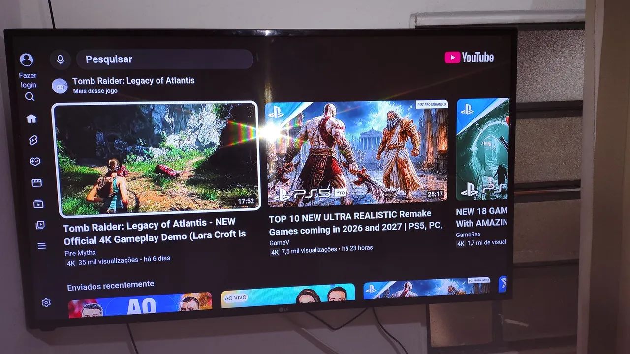 Smart TV Led LG de 43 polegadas Full Hd - Foto 2
